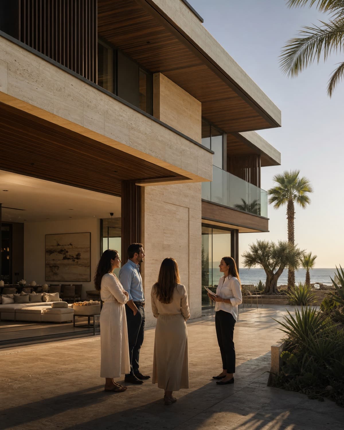 Villa renovation on Palm Jumeirah, Dubai — concept visual
